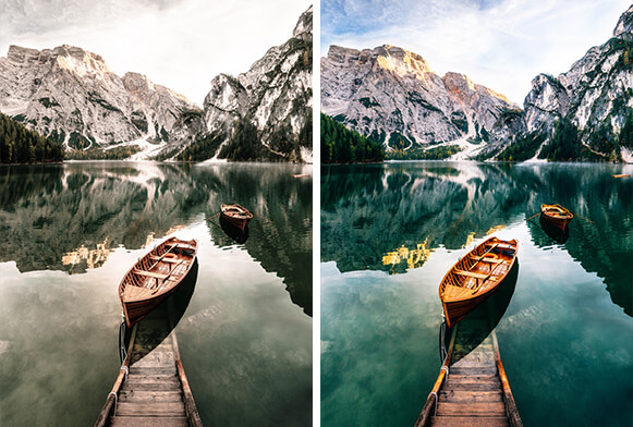 Cover für kontrastreiche Lightroom-Voreinstellungen