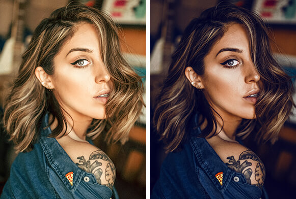 dunkle Photoshop-Aktionen kostenlos