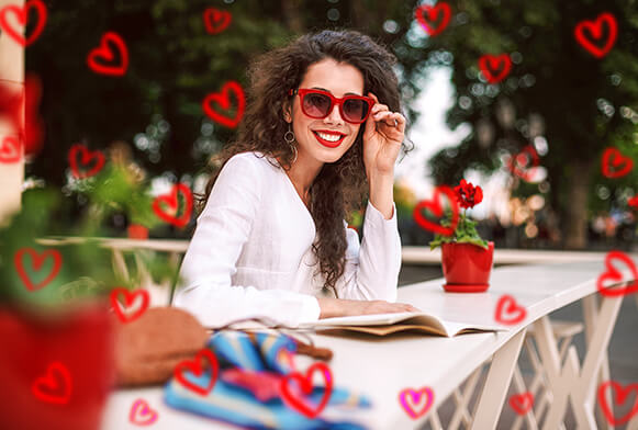 free heart photoshop overlays