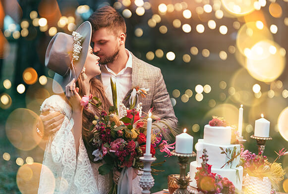 free wedding bokeh photoshop overlays