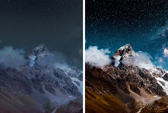 Landschaft Photoshop Action Pack Kostenloser Download