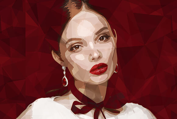 kostenlose Photoshop-Aktionen Low-Poly