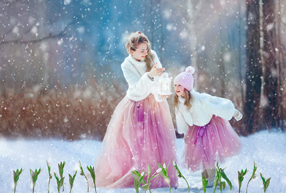 free snow photoshop overlays