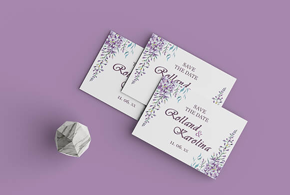 banner modelli di invito a nozze gratis