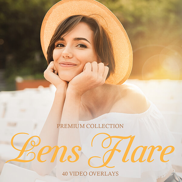 sovrapposizioni video banner effetto riflesso lente