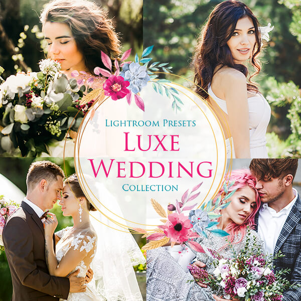 banner lr presets luxe wedding bundle