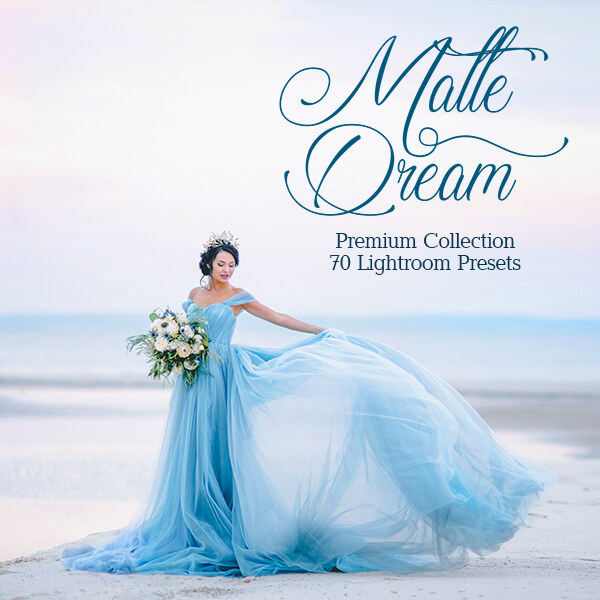 banner lr presets matte dream collection