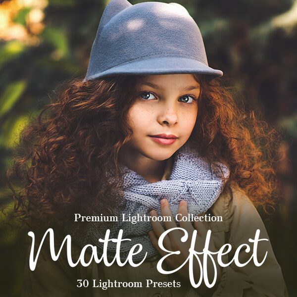 banner lr presets matte effect collection