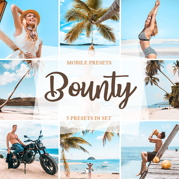 banner mobile presets bounty collection