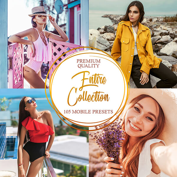 banner mobile presets entire collection