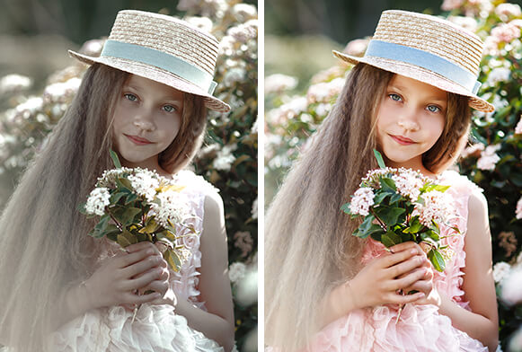 Malen Sie den Mond Photoshop-Aktionen