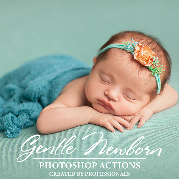 banner ps actions gentle newborn