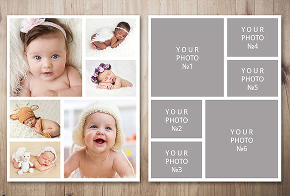 Kartenvorlage Photoshop