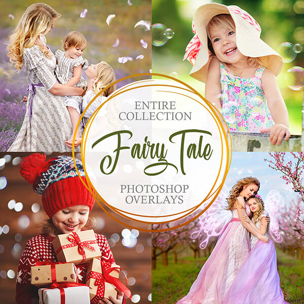 banner ps overlays fairy tale collection