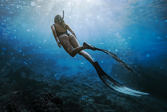 free underwater photoshop overlays