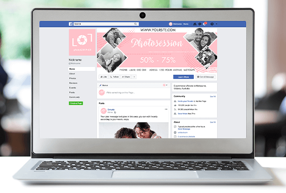 free photography marketing template