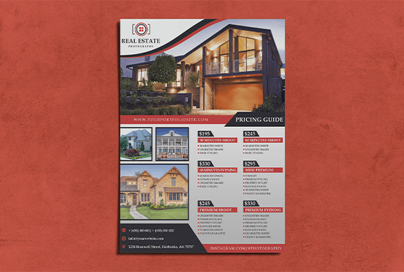 free photography marketing template