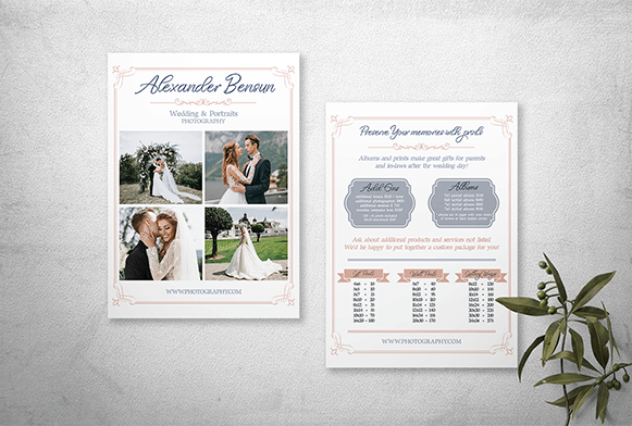 free photography marketing template