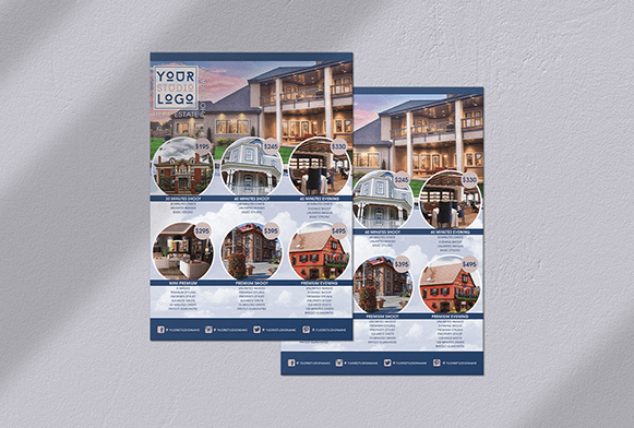 free photography marketing template