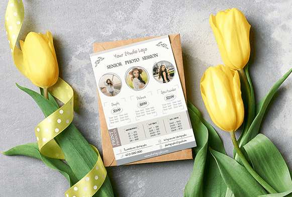 free photography marketing template